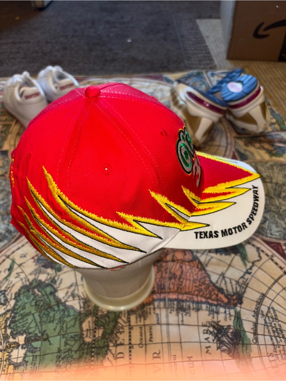 300 Red Racing Cap - Picture 4 of 5
